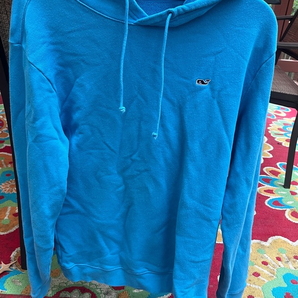 Vineyard Vines Men's Vibrant Blue Hoodie - Picture 1 of 3